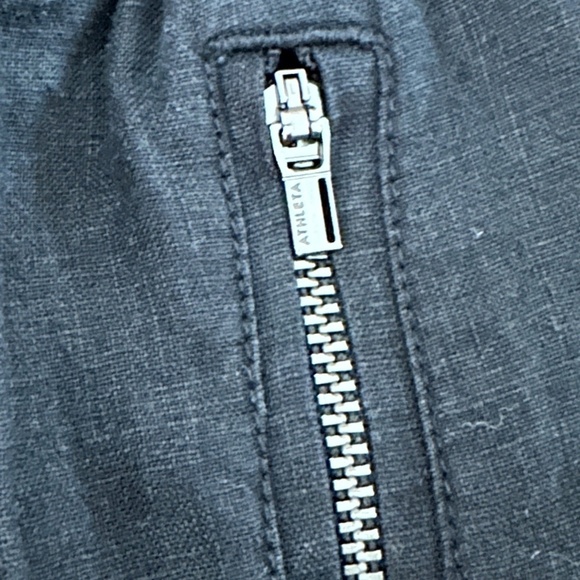 NWOT Athleta Cabo Linen Jogger - Color: Black - Size: 0 - Picture 7 of 11